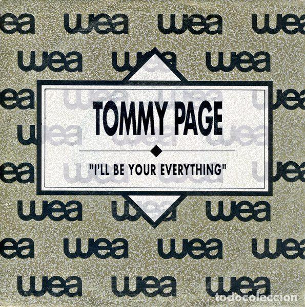 Disques de vinyle: Tommy Page &ndash; I'll Be Your Everything (Vinyl, WEA 1.255)