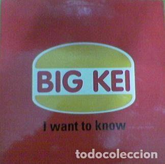 Vinyl records: Big Kei &ndash; I Want To Know (Vinyl, Blanco Y Negro MX 882 (M))