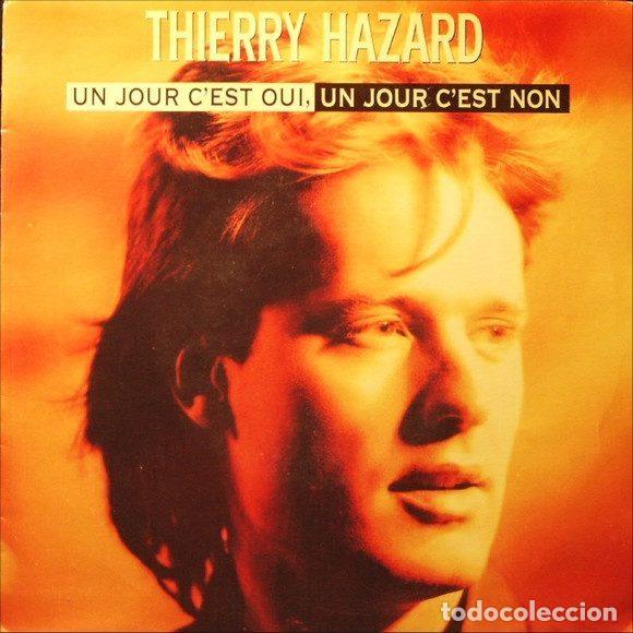 Discos de vinil: Thierry Hazard &ndash; Un Jour C'est Oui, Un Jour C'est Non (Vinyl, Columbia 657346 7)