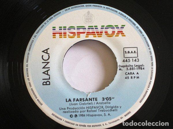 Disques de vinyle: Blanca &ndash; La Farsante (Vinyl, Hispavox 445 143)