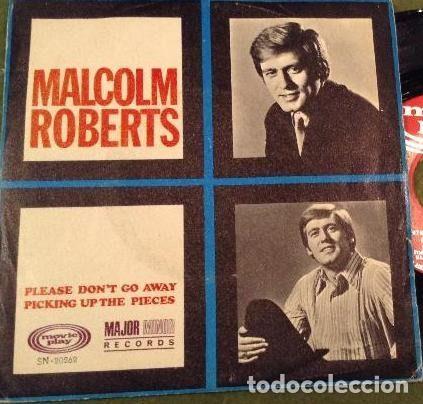 Disques de vinyle: Malcolm Roberts &ndash; Please Don't Go Away / Picking Up The Pieces (Vinyl, Movieplay SN 20.262)