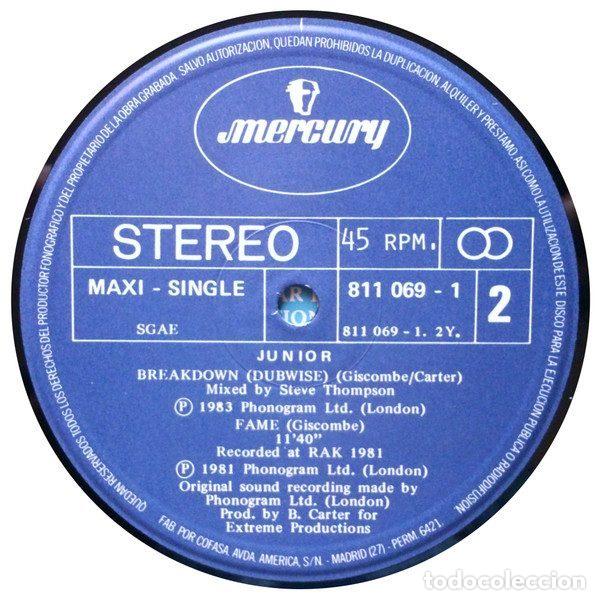 Discos de vinilo: Junior &ndash; Communication Breakdown = Fallo En La Comunicaci&oacute;n (Vinyl, Mercury 811 069-1) - Foto 4