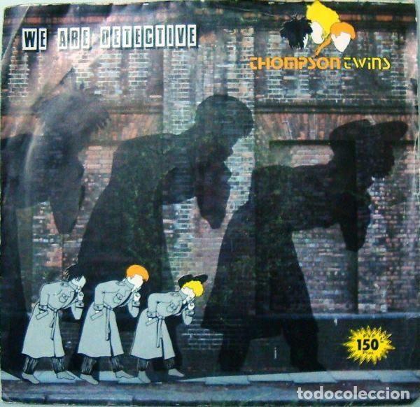 Discos de vinil: Thompson Twins &ndash; We Are Detective (Vinyl, Arista B-105.578)
