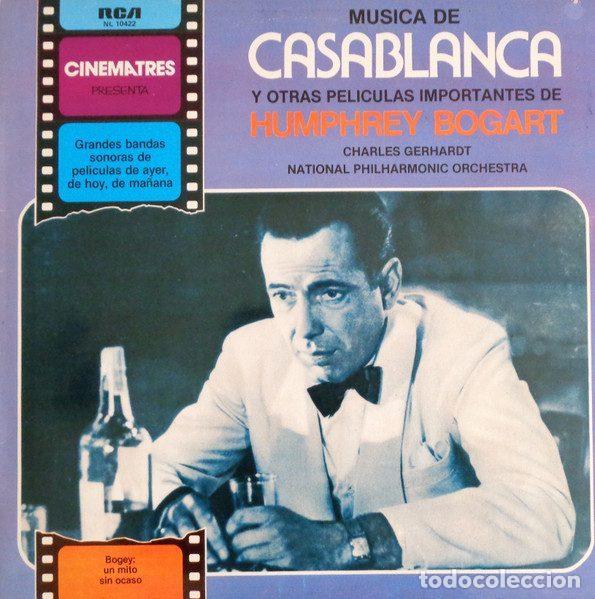Vinyl records: Charles Gerhardt, National Philharmonic Orchestra &ndash; Musica de &rdquo;Casablanca&rdquo; Y Otras Peliculas...