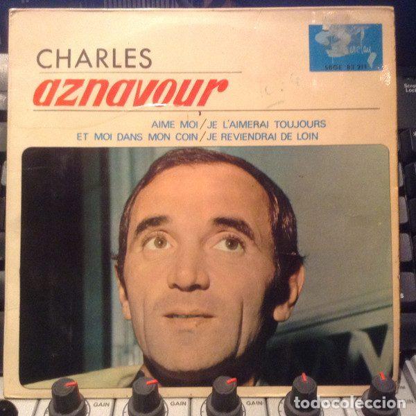 Vinyl-Schallplatten: Charles Aznavour &ndash; Aime Moi (Vinyl, Barclay SBGE 83.211)