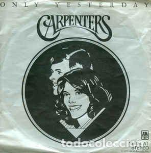 Discos de vinil: Carpenters &ndash; Only Yesterday (Vinyl, A&M Records, Inc. 13 924 A)