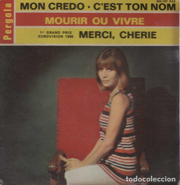 Disques de vinyle: Lydie Enault, Marc Michelos &ndash; Mon Credo C'est Ton Nom / Mourir Ou Vivre Merci, Ch&eacute;rie (Vinyl,...