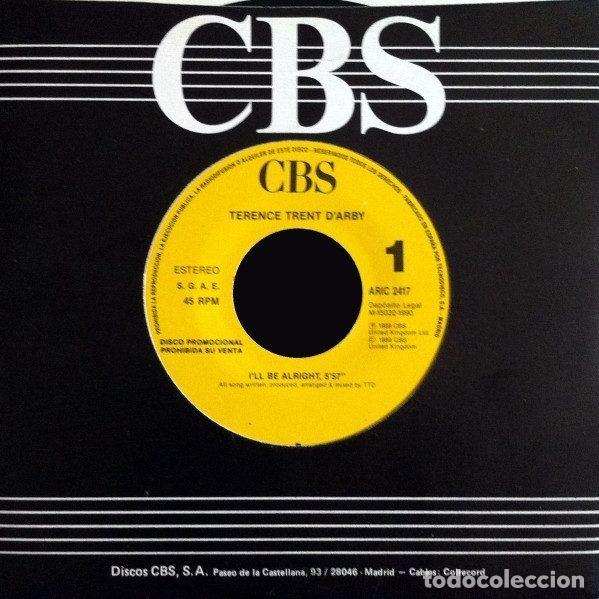 Discos de vinil: Terence Trent D'Arby &ndash; I'll Be Alright (Vinyl, CBS ARIC 2417)