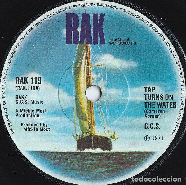 Vinyl-Schallplatten: C.C.S. &ndash; Tap Turns On The Water (Vinyl, RAK RAK 119)