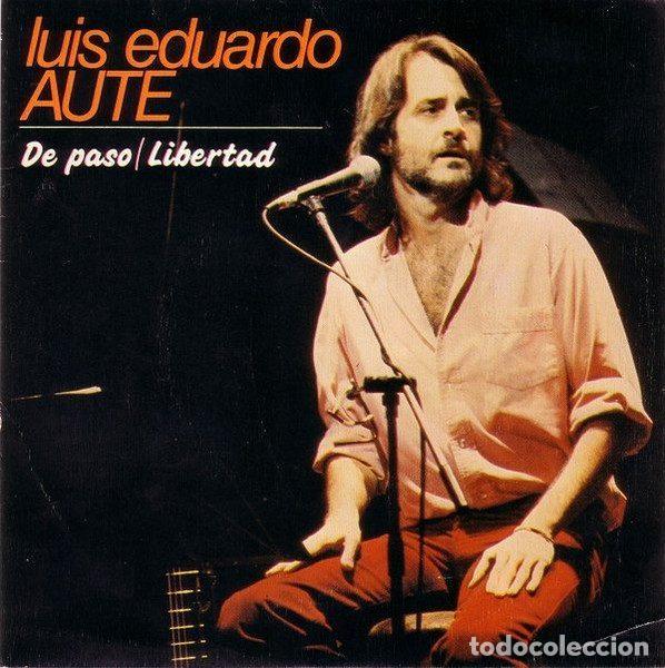 Disques de vinyle: Luis Eduardo Aute &ndash; De Paso / Libertad (Vinyl, Movieplay 02.3603/9)