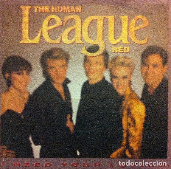 Discos de vinilo: The Human League &ndash; I Need Your Loving (Vinyl, Virgin A-108 666)