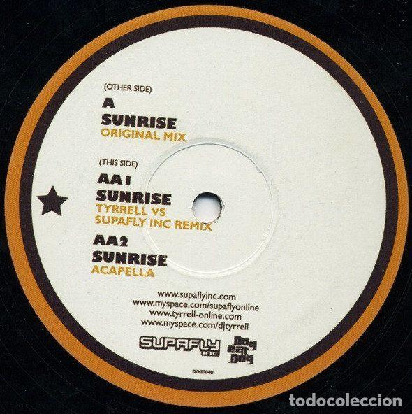 Discos de vinil: Supafly Inc &ndash; Sunrise (Vinyl, Dog Eat Dog DOG 004)