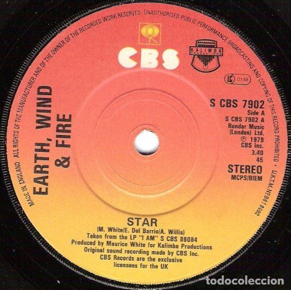Disques de vinyle: Earth, Wind & Fire &ndash; Star (Vinyl, CBS S CBS 7902)