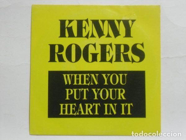 Dischi in vinile: Kenny Rogers &ndash; When You Put Your Heart In It (Vinyl, Reprise Records 984)