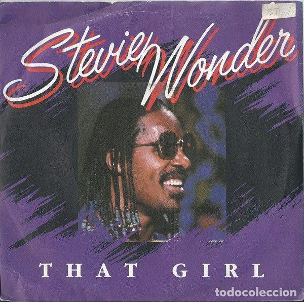 Discos de vinilo: Stevie Wonder &ndash; That Girl (Vinyl, Motown TMG 1254)