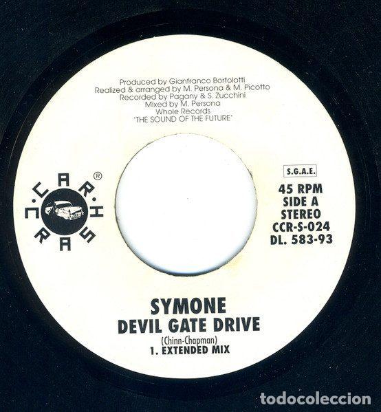 Discos de vinilo: Symone &ndash; Devil Gate Drive (Vinyl, Car-Crash Records CCR-S-024) - Foto 3
