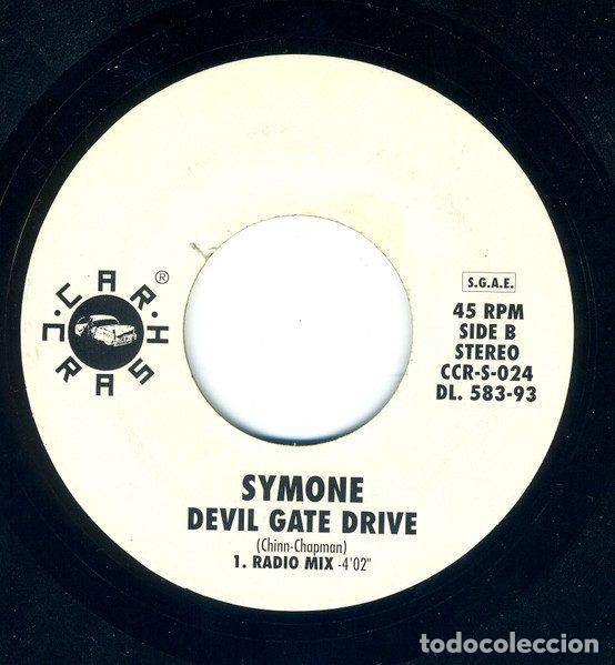 Discos de vinilo: Symone &ndash; Devil Gate Drive (Vinyl, Car-Crash Records CCR-S-024) - Foto 4