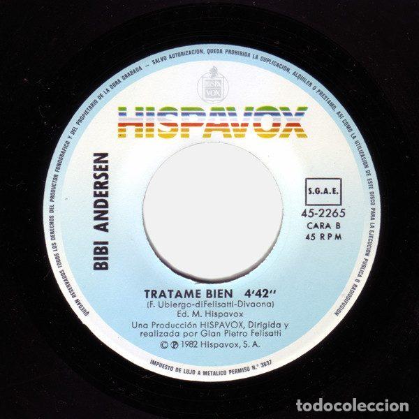 Discos de vinilo: Bibi Andersen &ndash; Canto (Vinyl, Hispavox 45-2265) - Foto 4