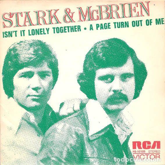 Dischi in vinile: Stark & McBrien &ndash; Isn't It Lonely Together (Vinyl, RCA Victor PB-10109)