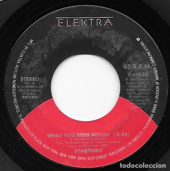Vinyl records: Starpoint &ndash; What You Been Missin' (Vinyl, Elektra 7-69588)