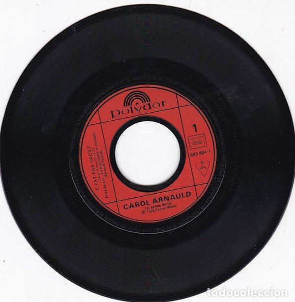 Discos de vinilo: Carol Arnauld &ndash; Cest Pas Facile... (Vinyl, Polydor 883 804-7) - Foto 3