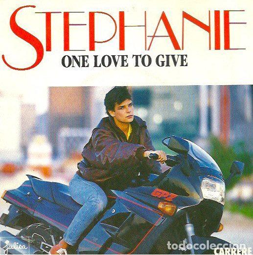 Disques de vinyle: Stephanie &ndash; One Love To Give (Vinyl, Carrere CAR 14078)
