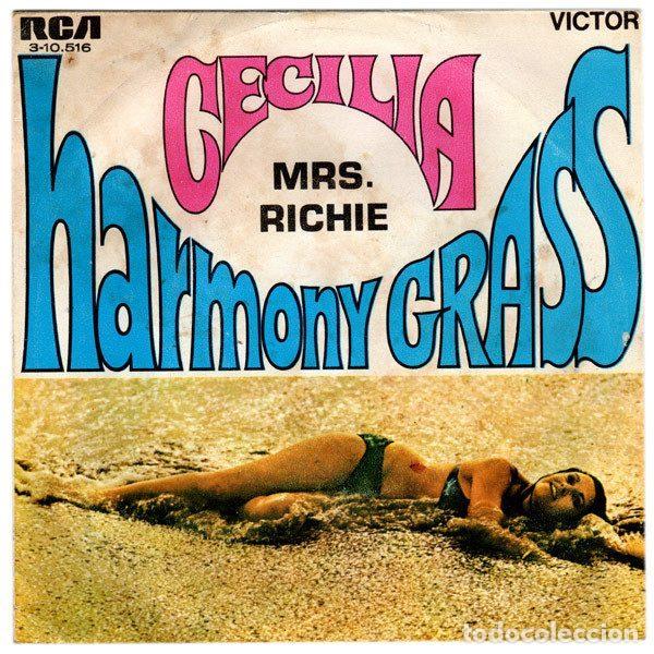 Vinyl-Schallplatten: Harmony Grass &ndash; Cecilia / Mrs Richie (Vinyl, RCA Victor 3-10.516)