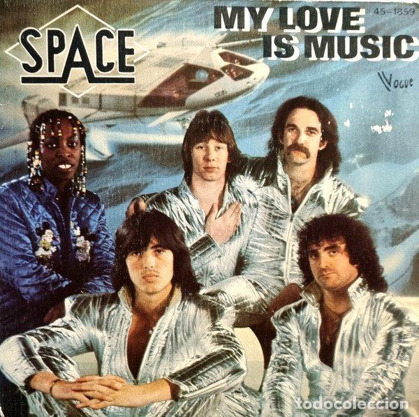 Vinyl-Schallplatten: Space &ndash; My Love Is Music (Vinyl, Vogue 45-1859)