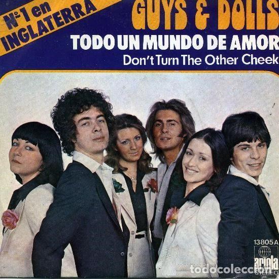 Vinyl-Schallplatten: Guys 'n Dolls &ndash; There's A Whole Lot Of Loving (Vinyl, Ariola 13.805-A)
