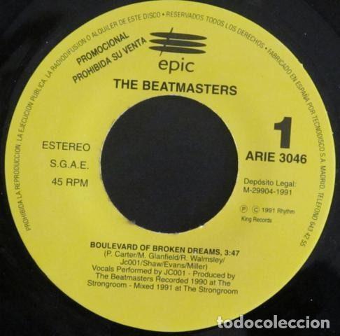 Discos de vinilo: The Beatmasters &ndash; Boulevard Of Broken Dreams (Vinyl, Epic ARIE 3046)