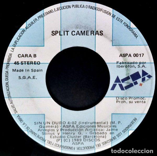 Discos de vinilo: Split Cameras &ndash; Sin Un Duro (Vinyl, Aspa Records ASPA 0017) - Foto 2
