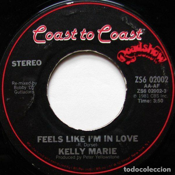 Discos de vinil: Kelly Marie &ndash; Feels Like I'm In Love / New York At Night (Vinyl, Coast To Coast ZS6 02002)