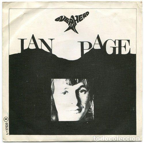 Discos de vinil: Ian Page &ndash; Over My Head (Vinyl, Logo L-37020)