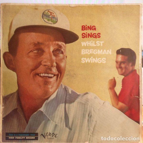 Disques de vinyle: Bing Crosby, Buddy Bregman &ndash; Bing Sings Whilst Bregman Swings (Vinyl, Verve Records MGV-2020)