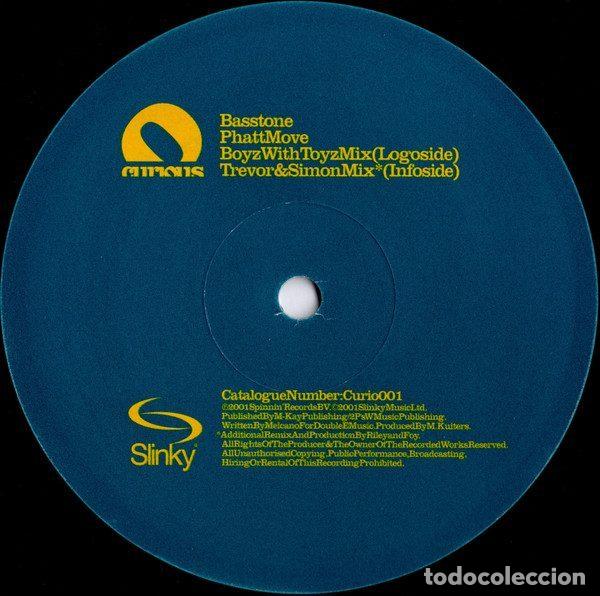 Discos de vinilo: Basstone &ndash; Phatt Move (Vinyl, Curious Curio001) - Foto 3
