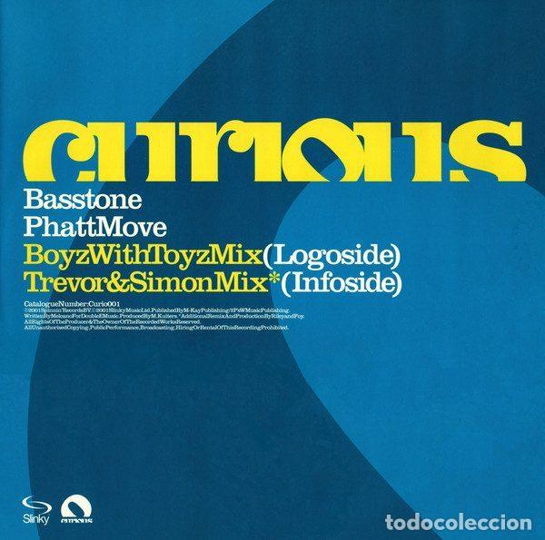 Discos de vinil: Basstone &ndash; Phatt Move (Vinyl, Curious Curio001)