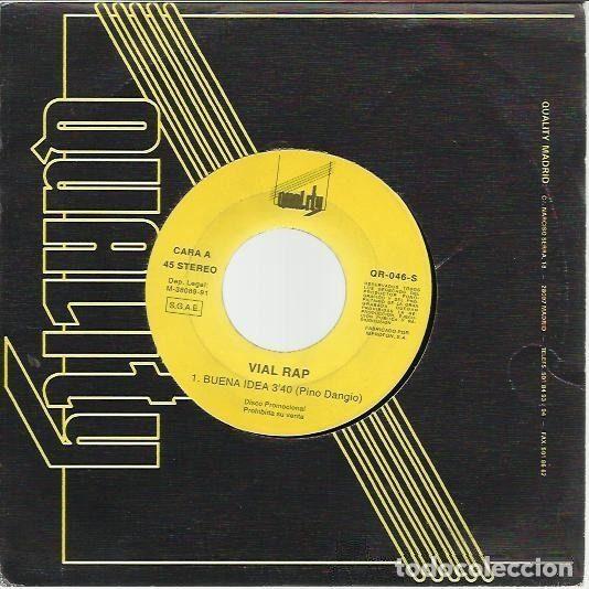 Disques de vinyle: Vial Rap &ndash; Buena Idea (Vinyl, Quality Madrid QR-046-S)