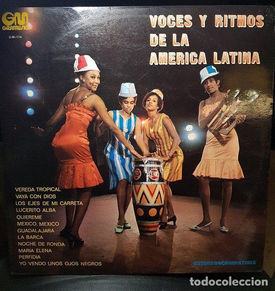 Disques de vinyle: Various &ndash; Voces Y Ritmos De La Am&eacute;rica Latina (Vinyl, Gramusic GM-174)