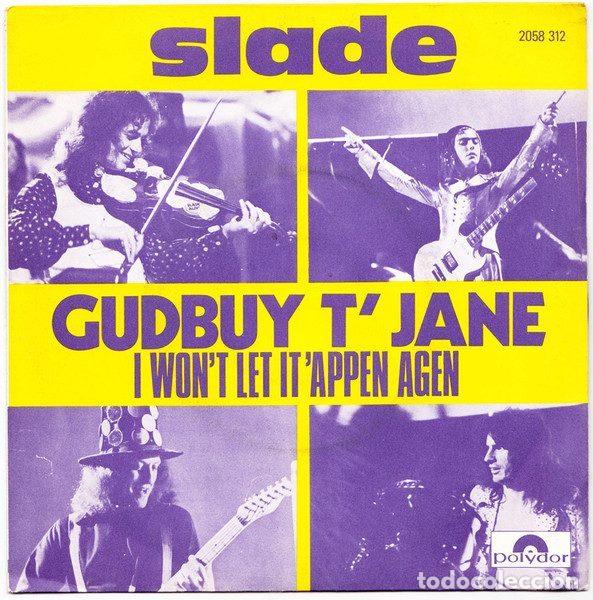 Vinyl-Schallplatten: Slade &ndash; Gudbuy T' Jane (Vinyl, Polydor 2058 312)