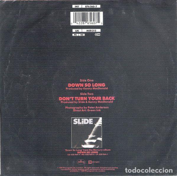 Discos de vinilo: Slide &ndash; Down So Long (Vinyl, Mercury 876 560-7) - Foto 2