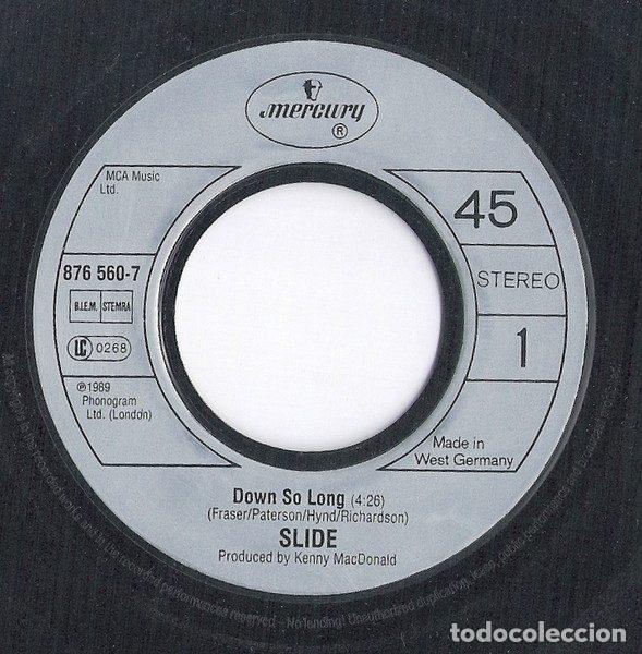 Discos de vinilo: Slide &ndash; Down So Long (Vinyl, Mercury 876 560-7) - Foto 3