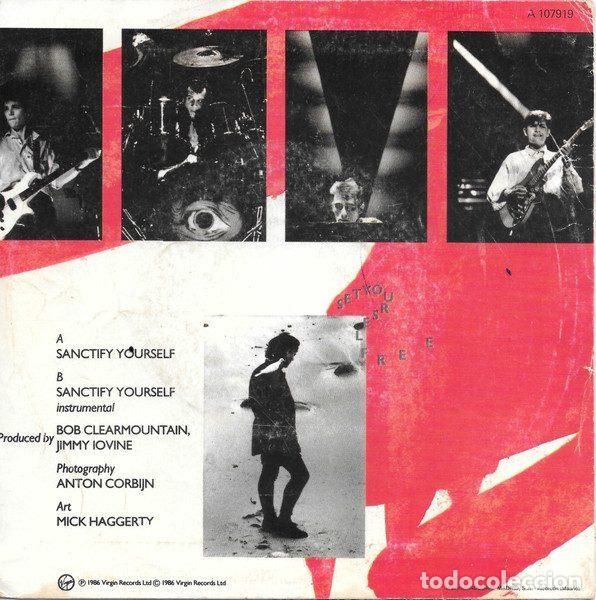 Discos de vinilo: Simple Minds &ndash; Sanctify Yourself (Vinyl, Virgin A 107919) - Foto 2