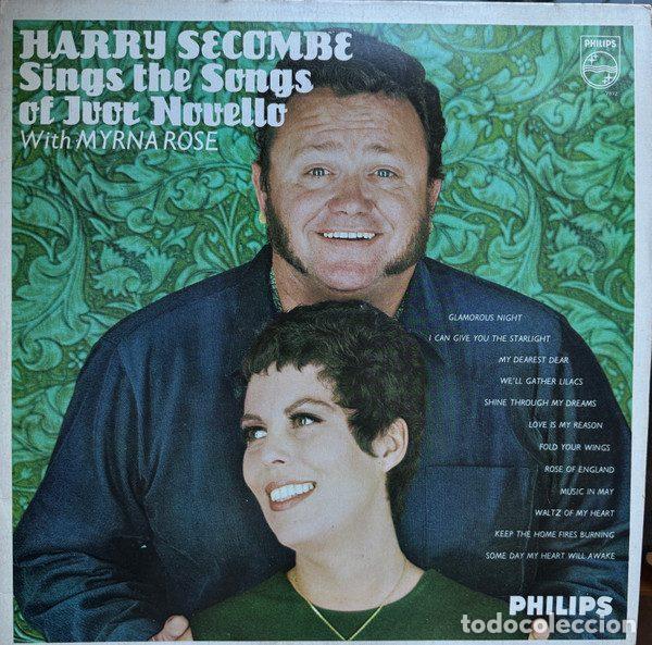 Discos de vinil: Harry Secombe With Myrna Rose &ndash; Sings The Songs Of Ivor Novello (Vinyl, Philips SBL 7812)