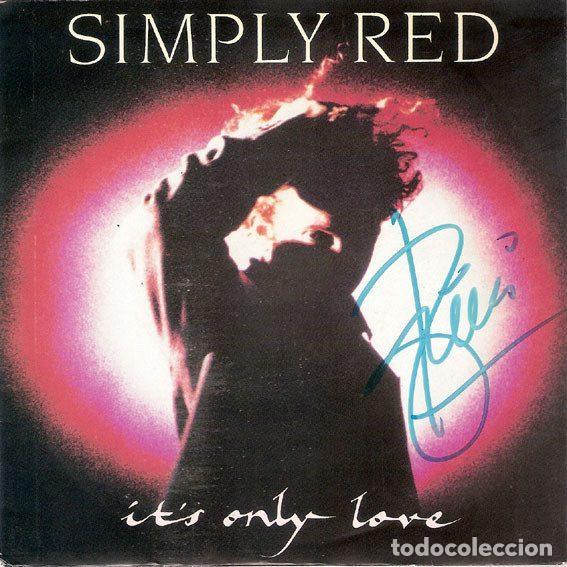 Discos de vinil: Simply Red &ndash; It's Only Love (Vinyl, WEA 247202-7)