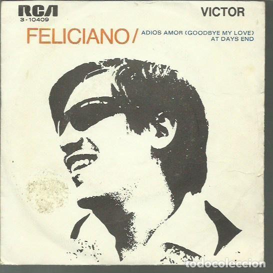 Vinyl-Schallplatten: Feliciano &ndash; Adi&oacute;s Amor = Goodbye My Love (Vinyl, RCA Victor 3-10409)