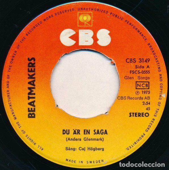 Discos de vinilo: Beatmakers &ndash; Du &Auml;r En Saga (Vinyl, CBS CBS 3149) - Foto 1