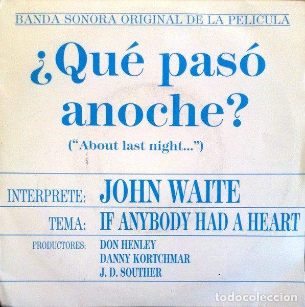 Vinyl records: John Waite &ndash; If Anybody Had A Heart (Vinyl, Hispavox 545 20 1428 7)