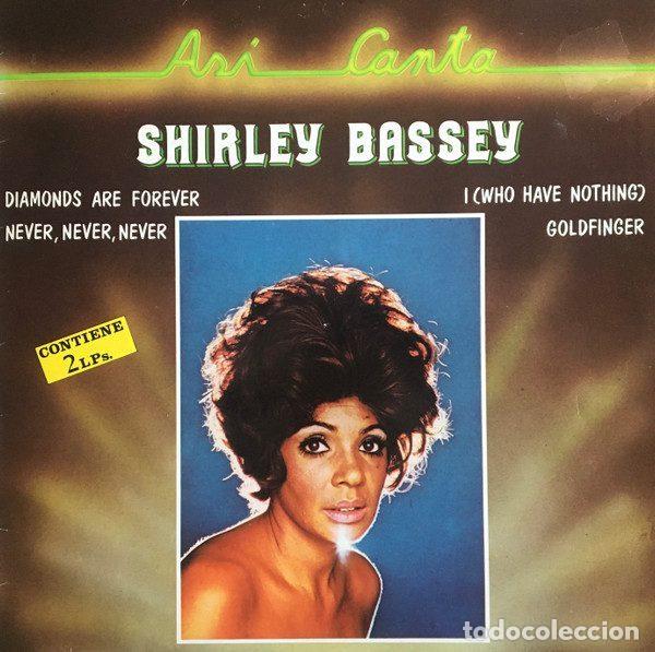 Discos de vinil: Shirley Bassey &ndash; Asi Canta Shirley Bassey (Vinyl, Odeon 10C 150-083.073/74)