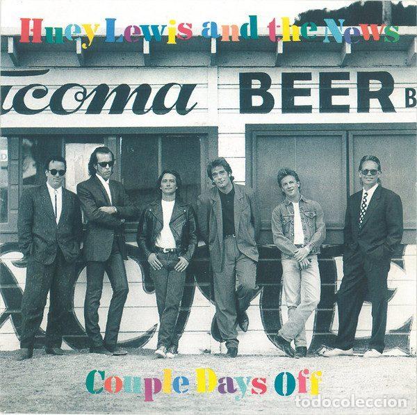 Disques de vinyle: Huey Lewis And The News &ndash; Couple Days Off / Time Ain't Money (Vinyl, EMI USA 006-20 4308 7)