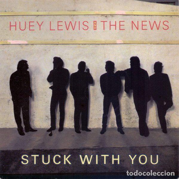 Vinyl-Schallplatten: Huey Lewis And The News &ndash; Stuck With You (Vinyl, Chrysalis HUEY 5)